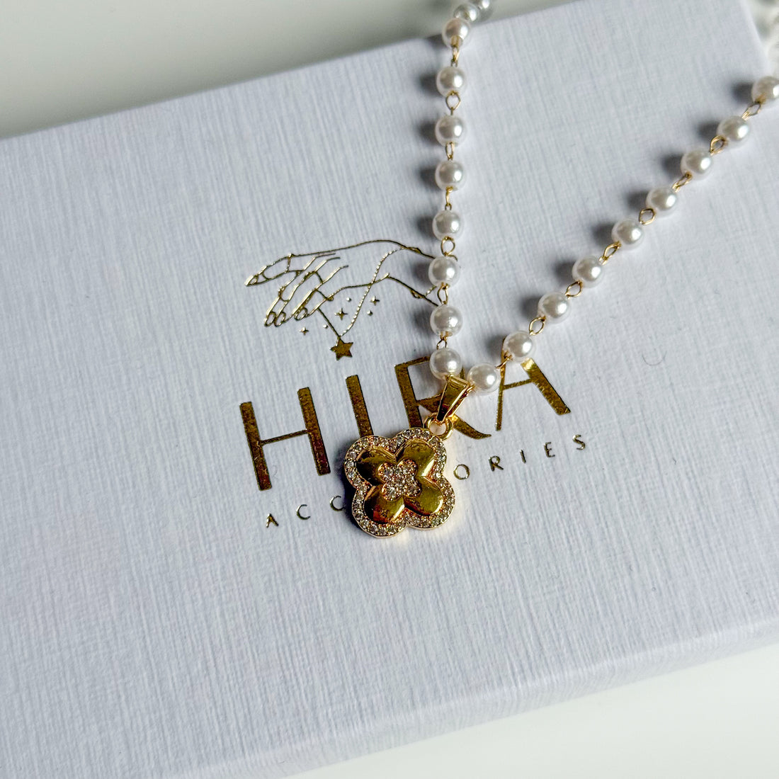 Clover Shine Perlenkette