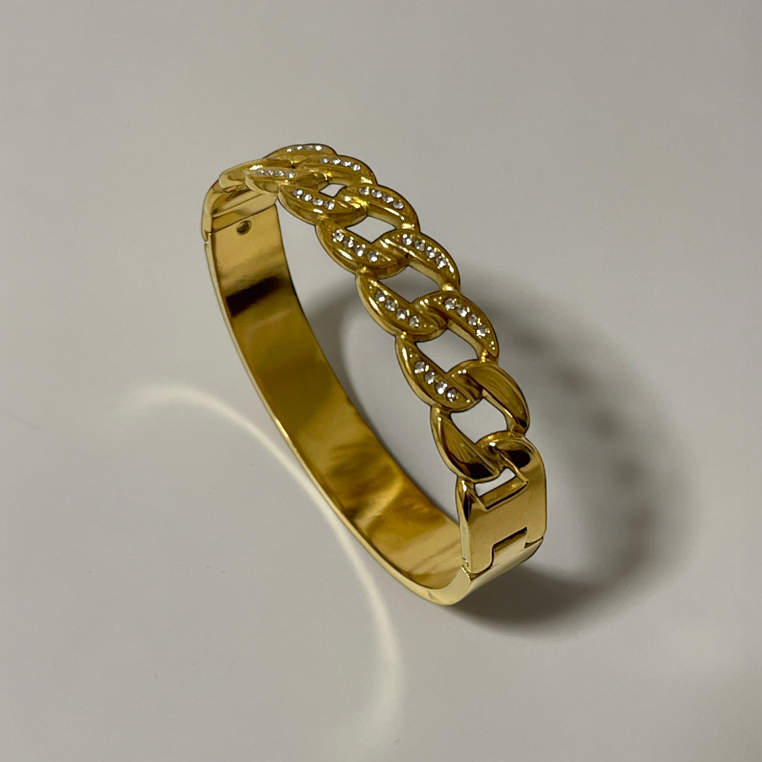 Golden Chain Luxe Armreif