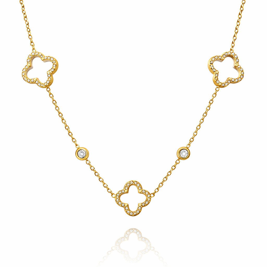 Golden Clover Glamour Kette
