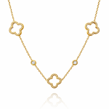 Golden Clover Glamour Kette