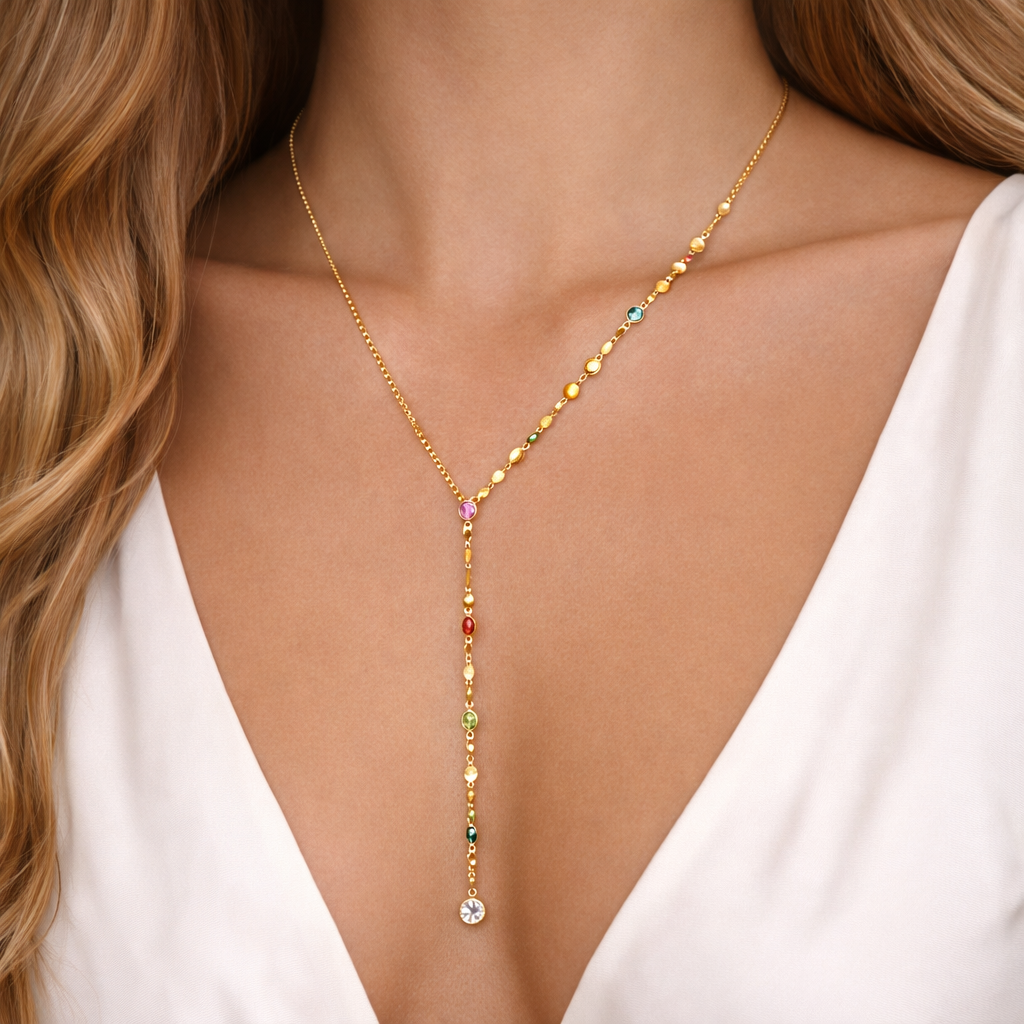 Rainbow Whisper Y-Kette