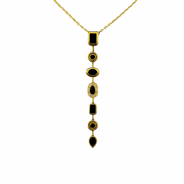 Black Onyx Elegance Kette