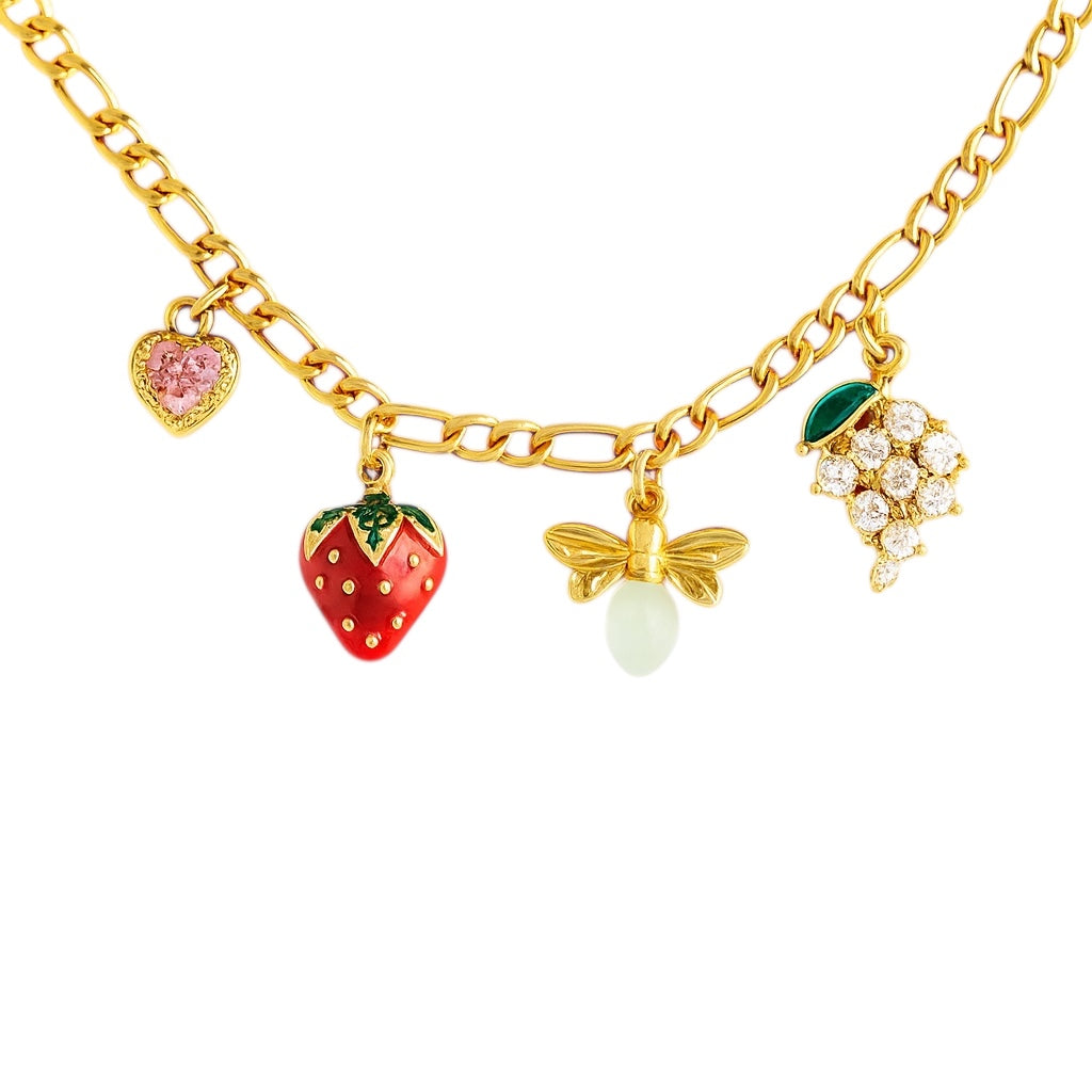 Berry Garden Charm Armband