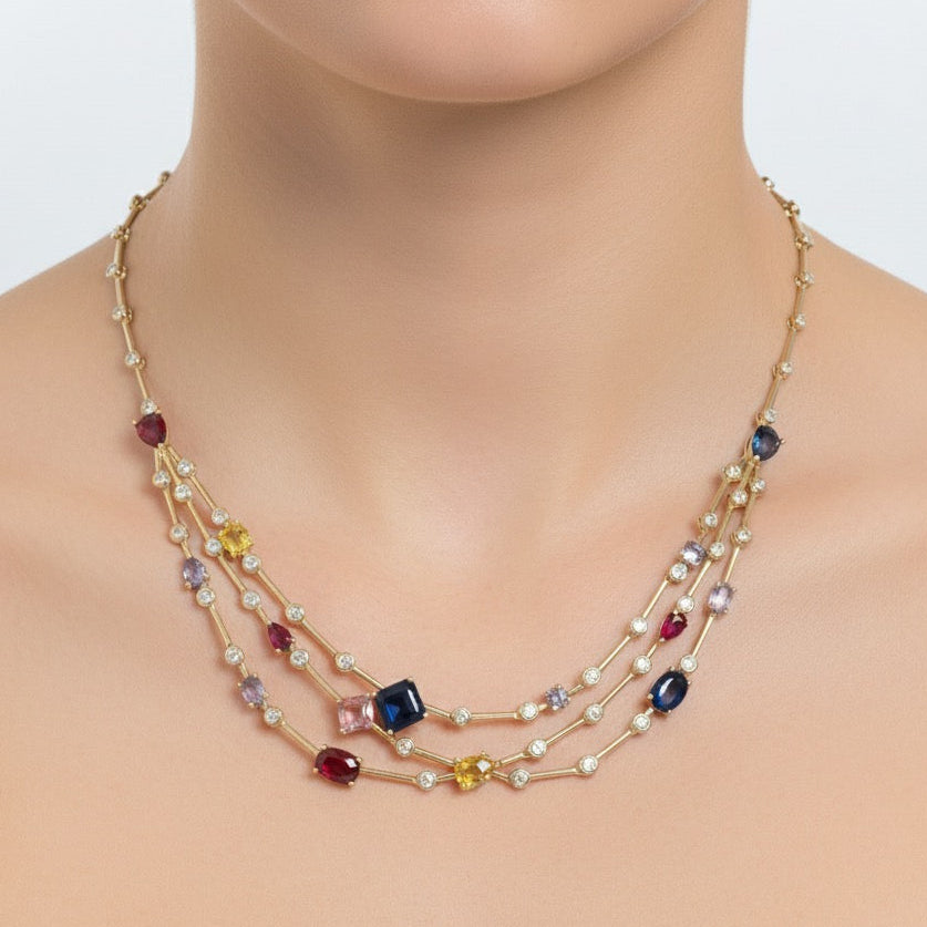 Golden Color Symphony Kette