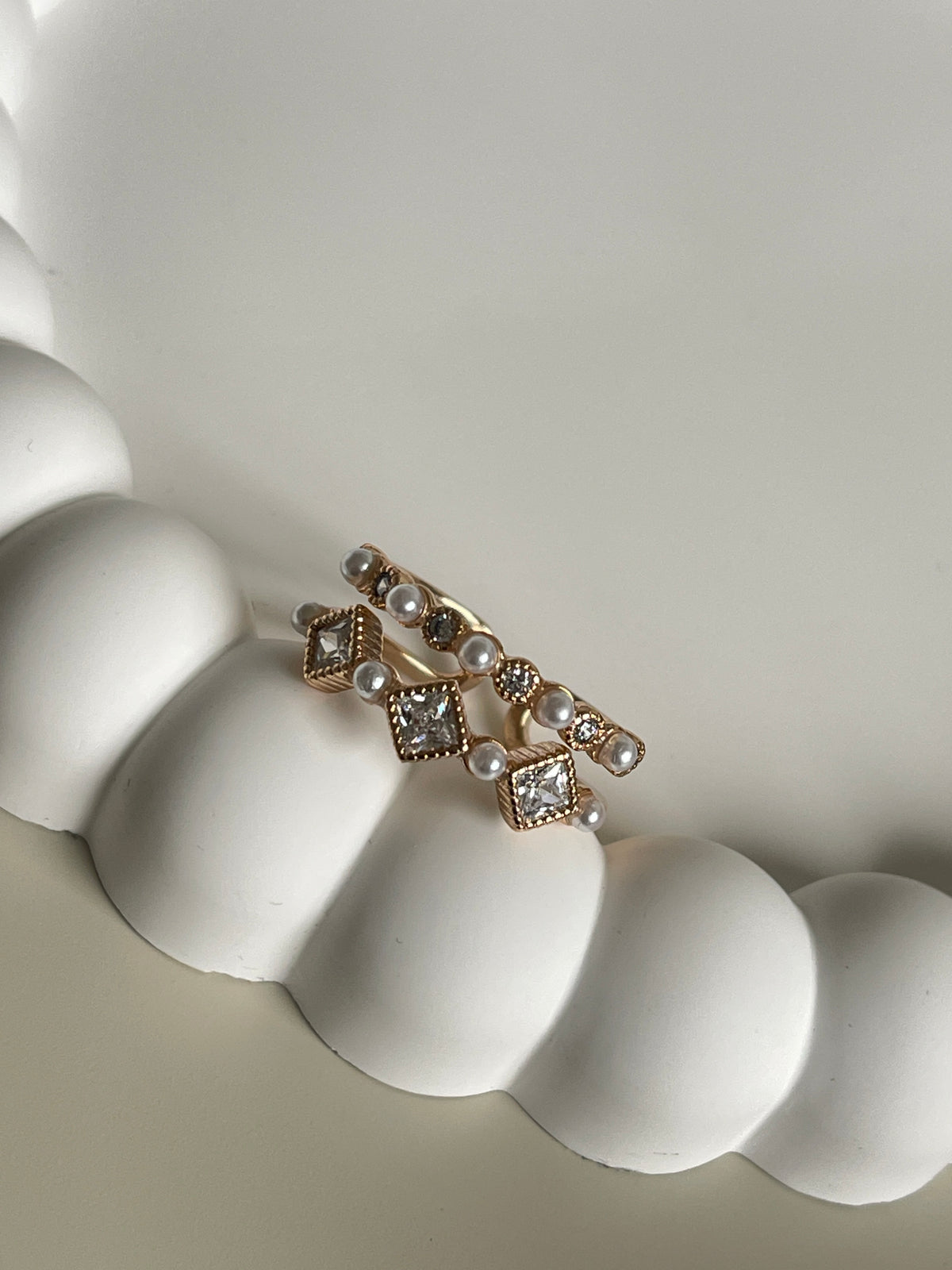 Pearl Sparkle Ring
