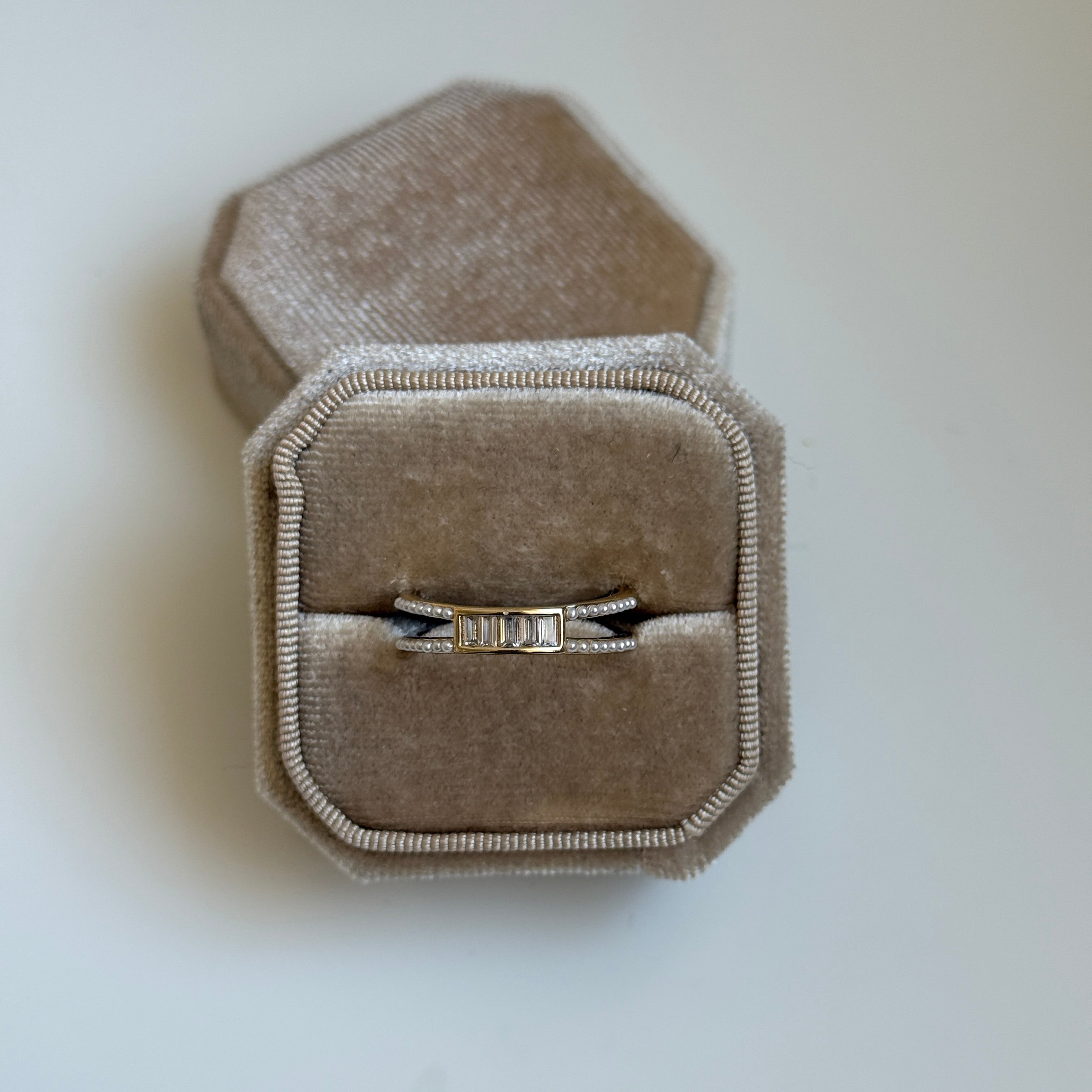 Radiant Line Ring