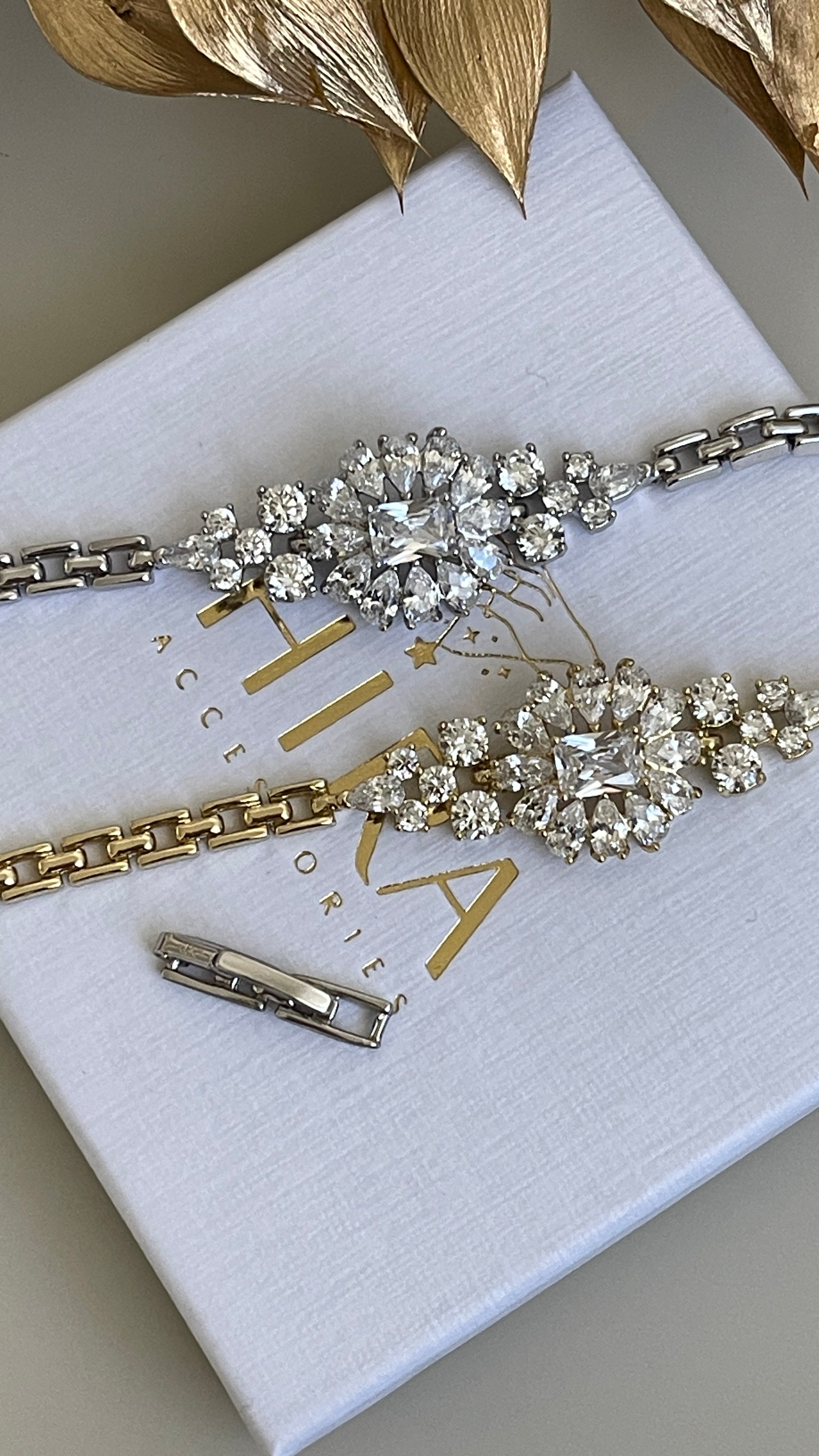 Sparkling Blossom Armband