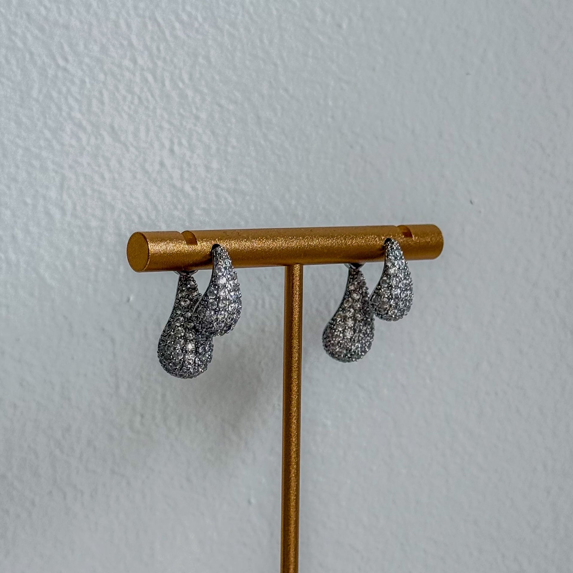 Double Drop Glamour Ohrringe