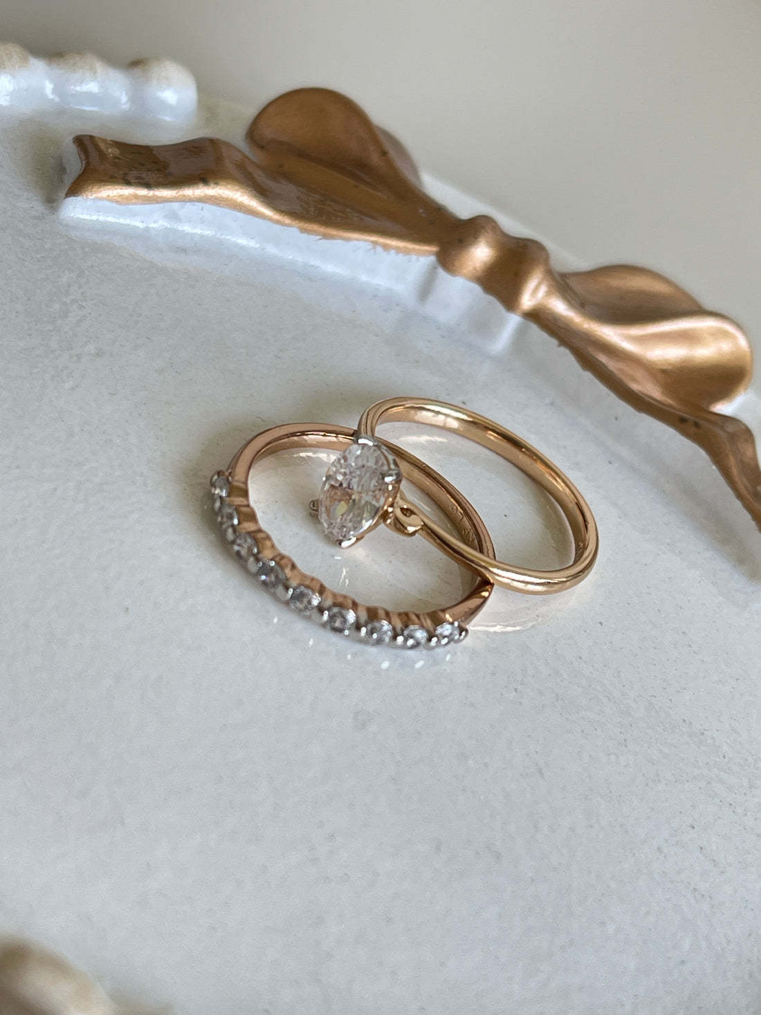 Elegance Duo Ring Set