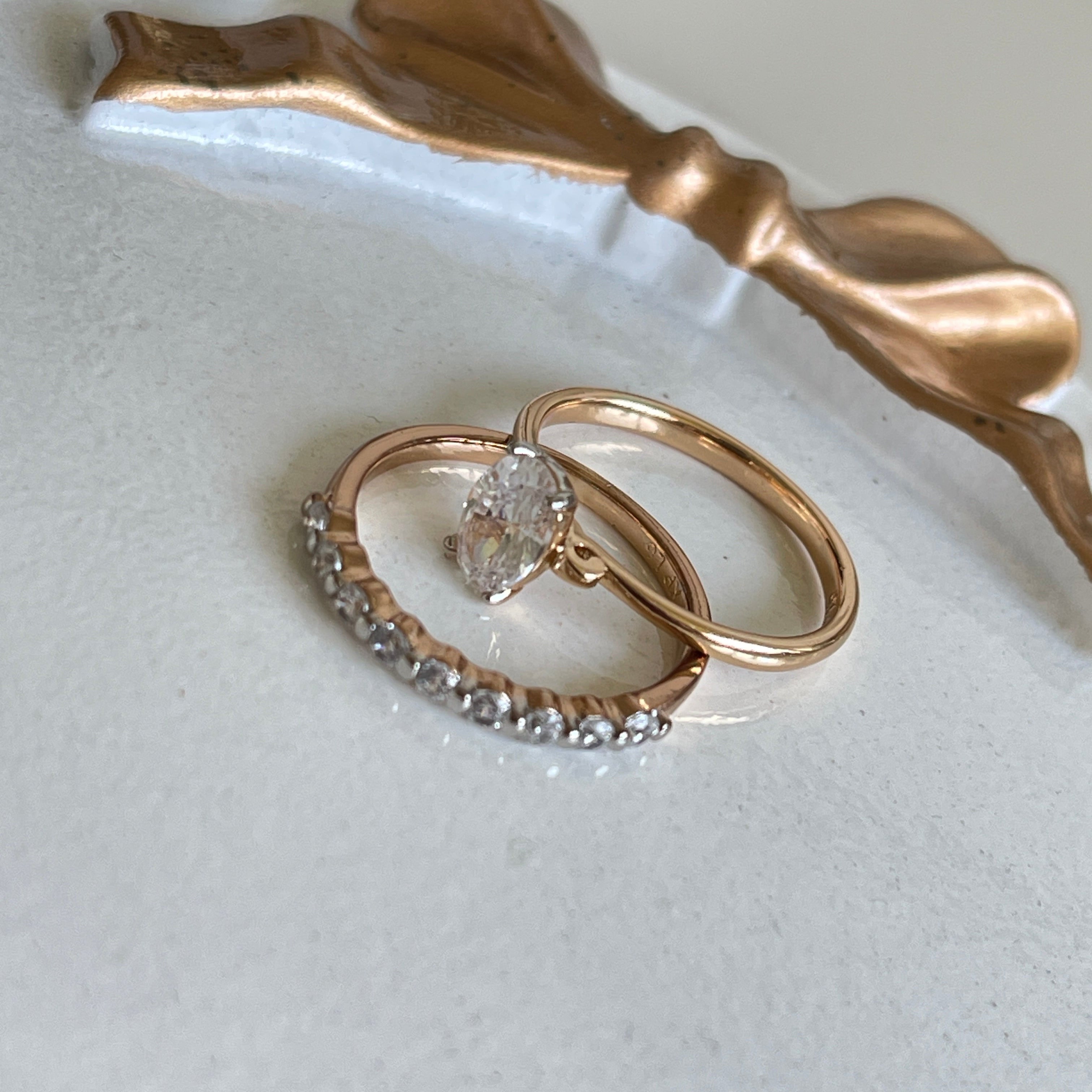 Elegance Duo Ring Set