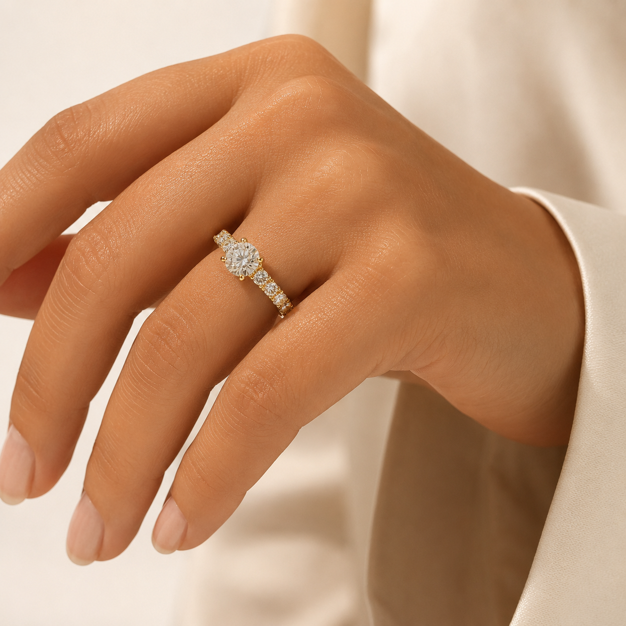 Diamond Glow Ring