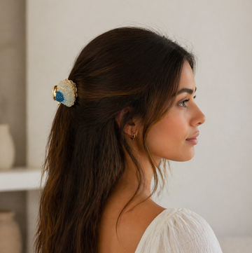 Ocean Bloom Handmade Haarspange