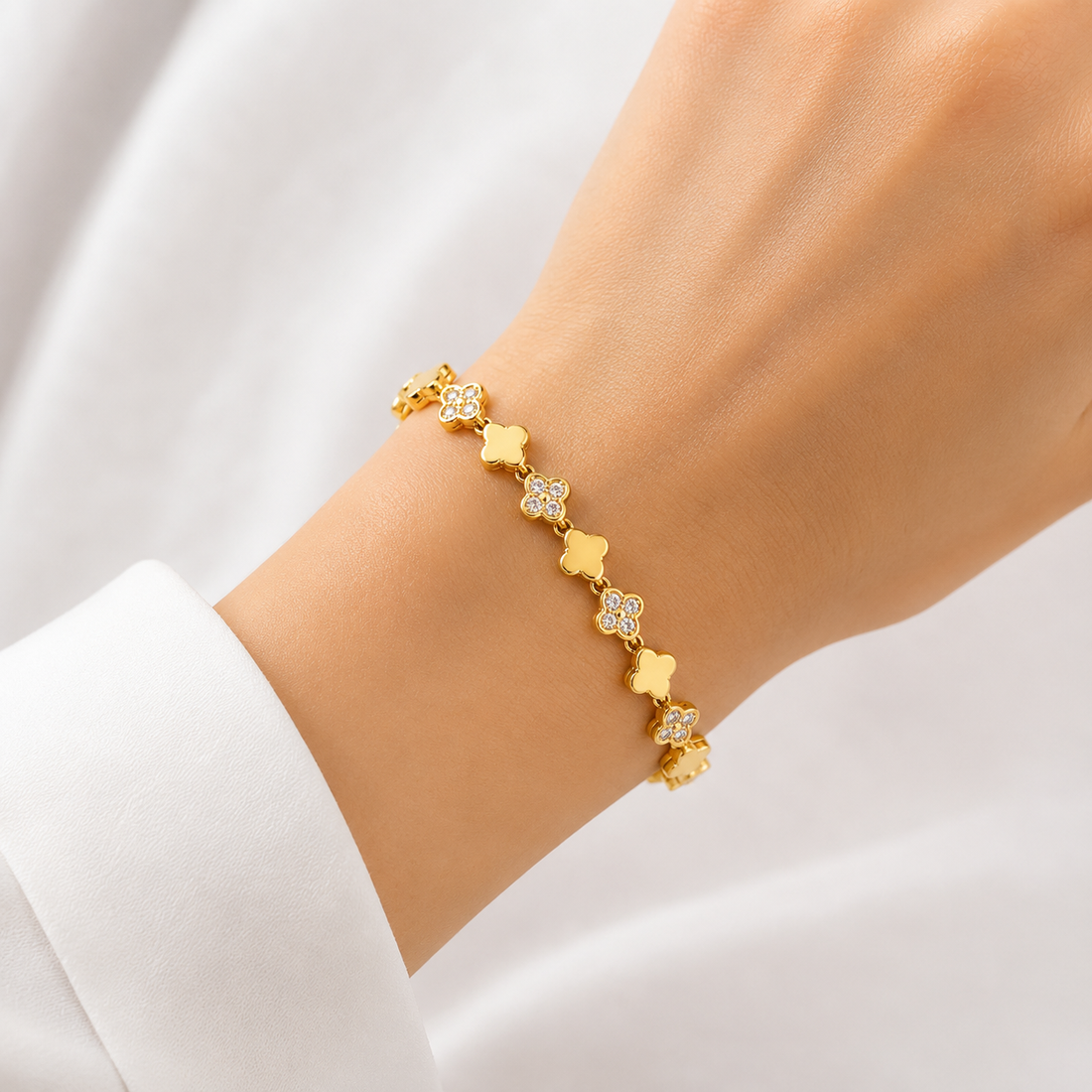 Pure Clover Elegance Armband