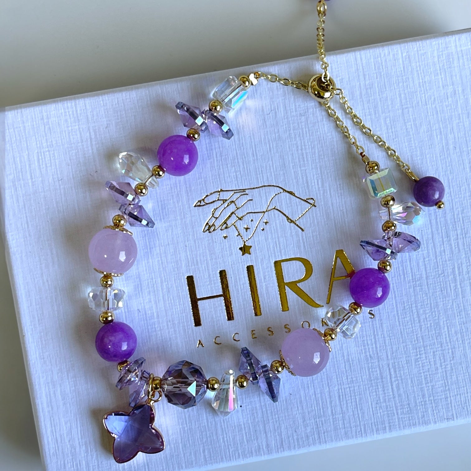 Lucky Lavender Armband
