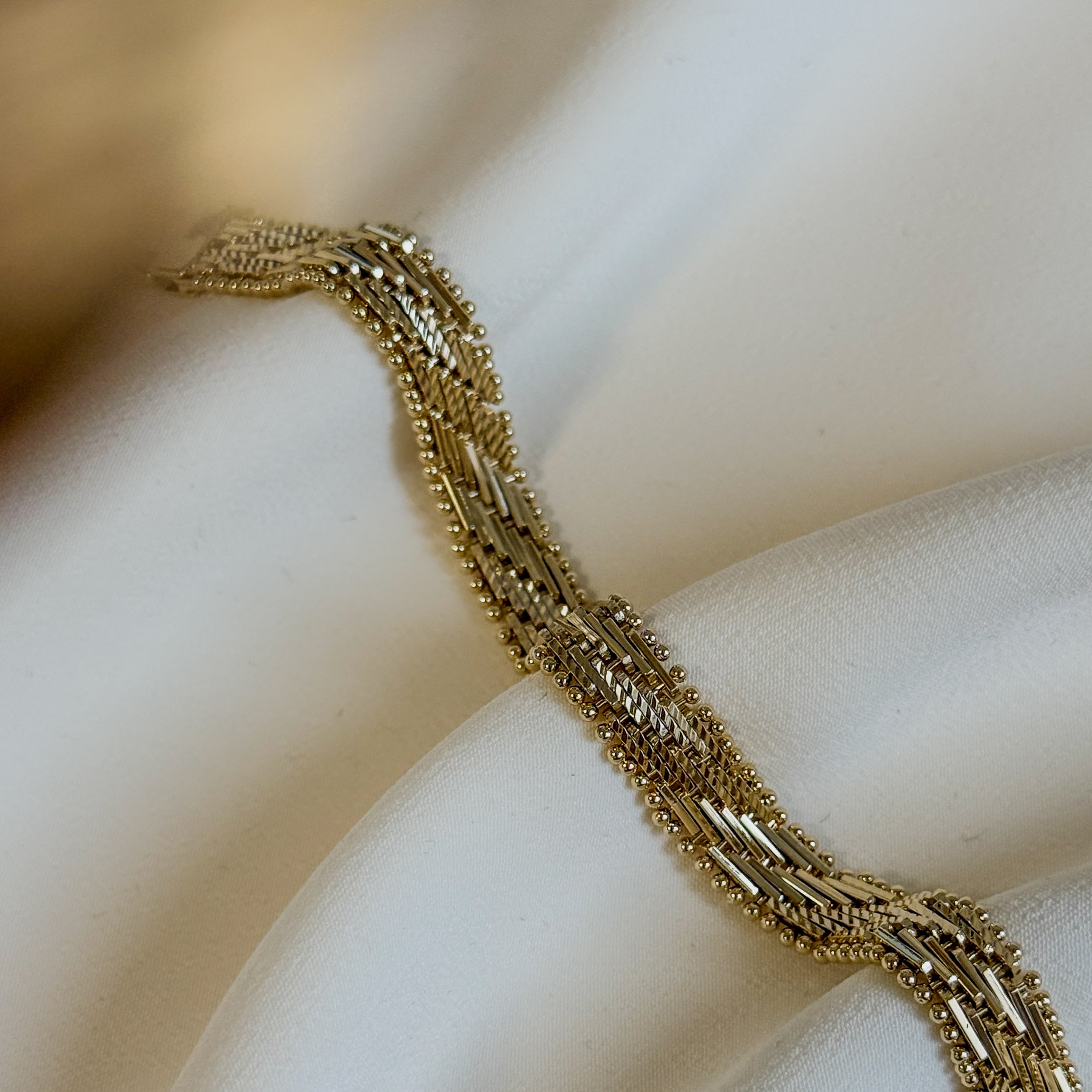 Copper Weave Armband