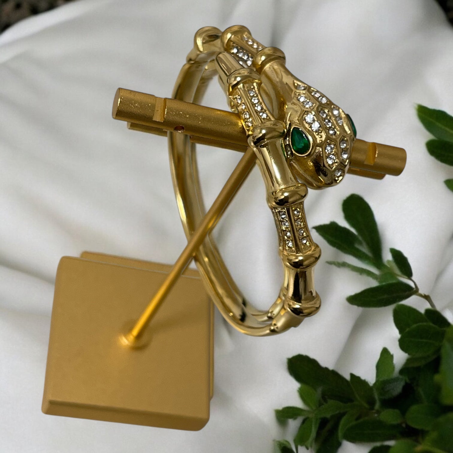 Golden Snake Armreif