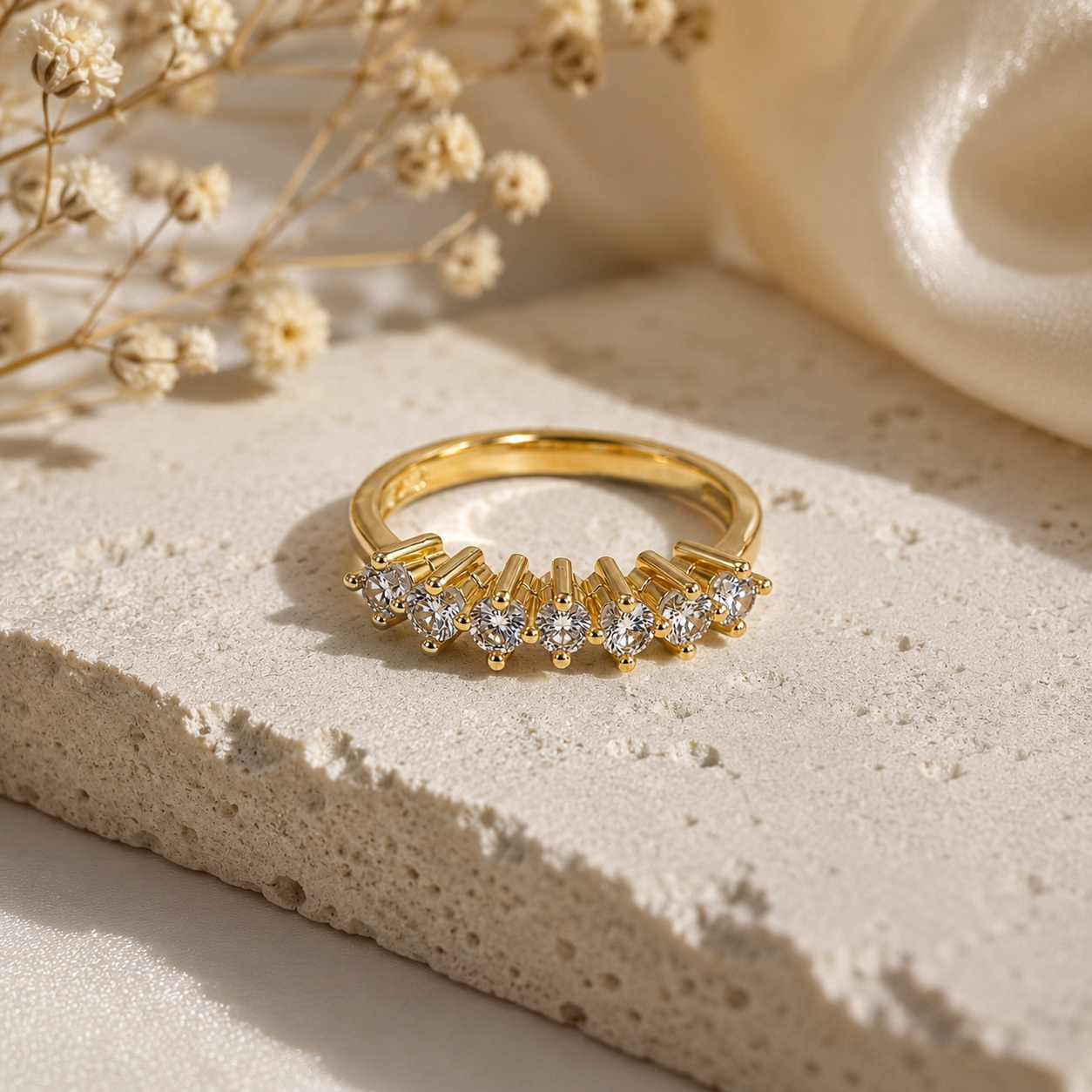 Golden Celestia Ring