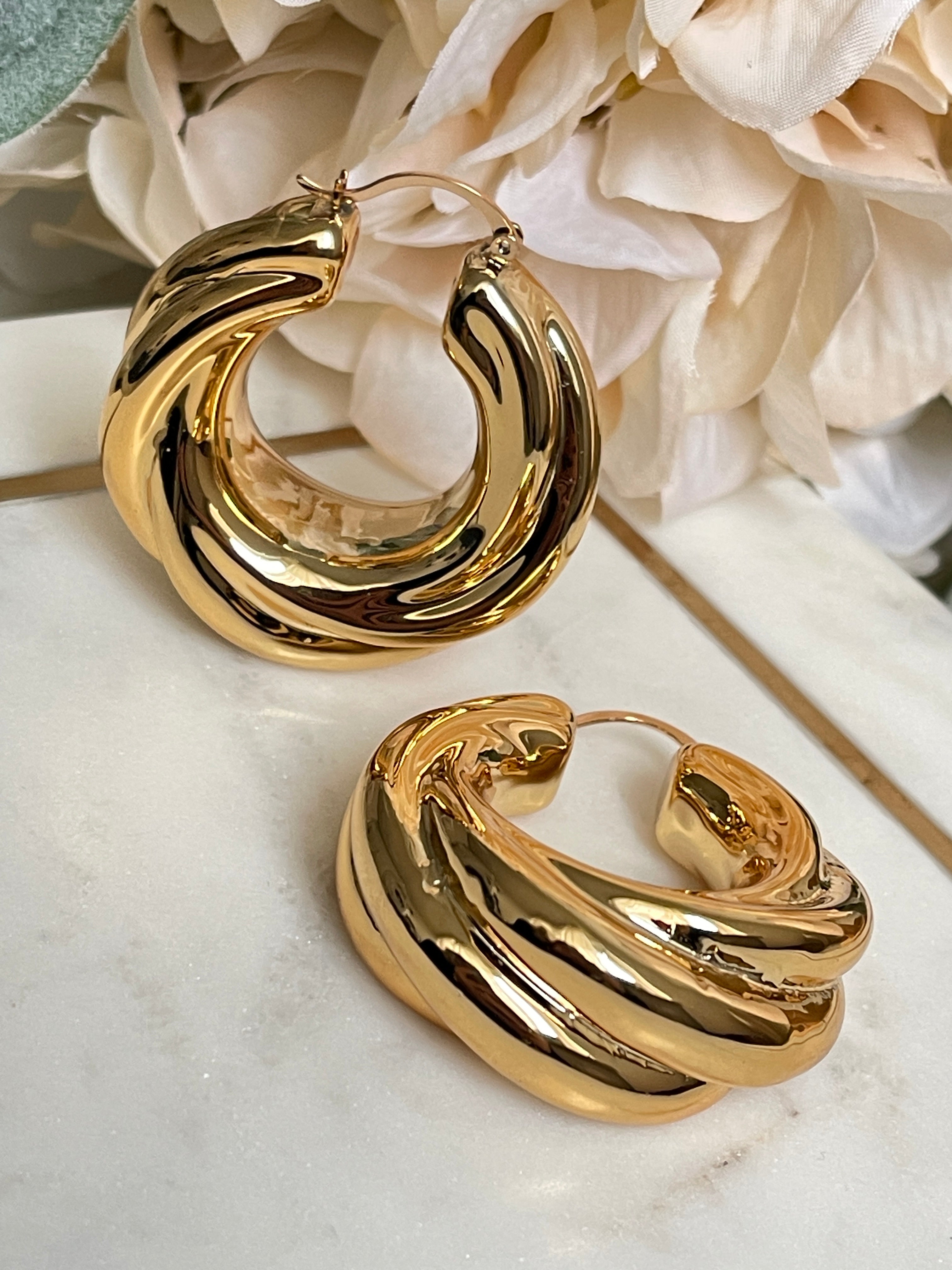 Golden Cycles Ohrringe