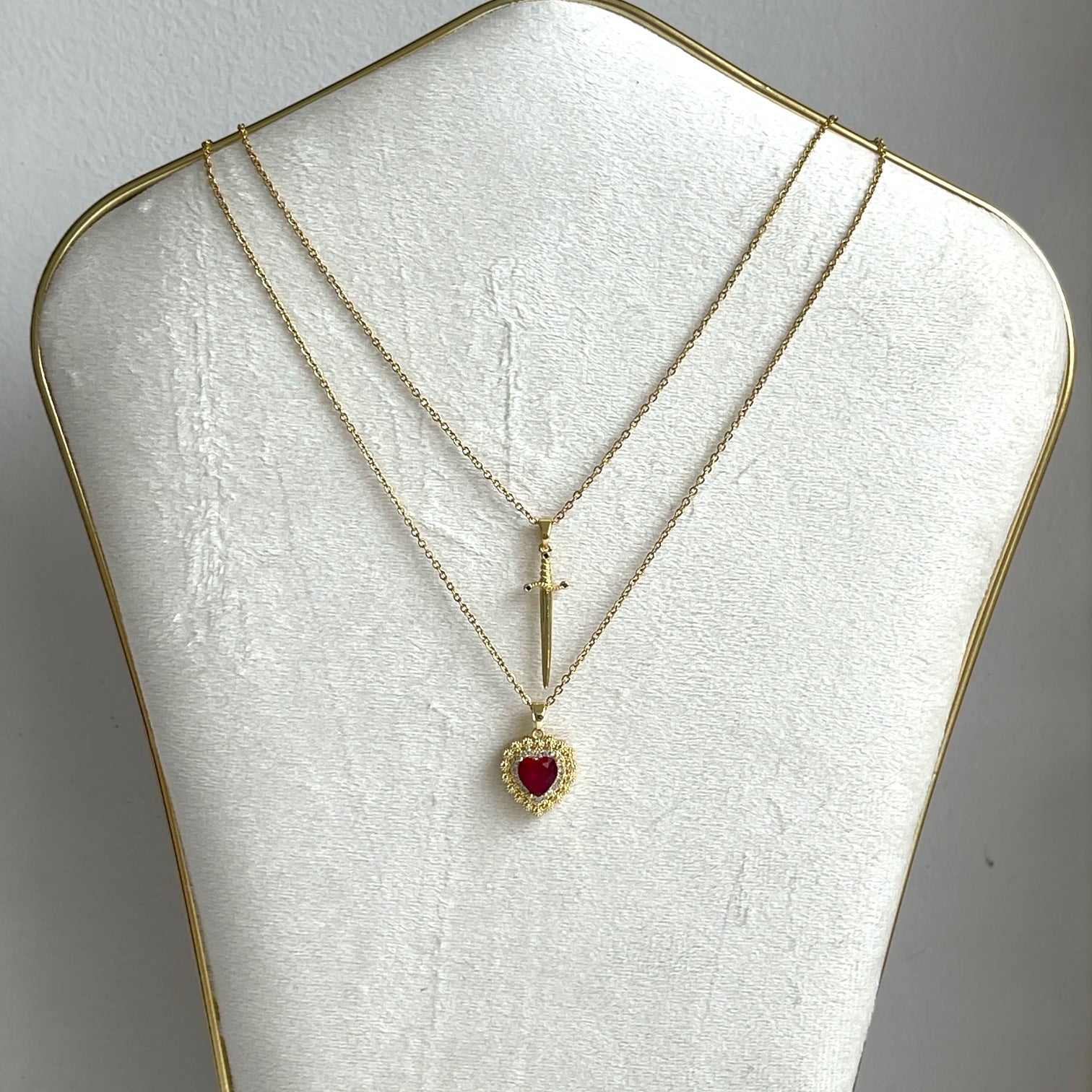 Heart & Dagger Kettenset