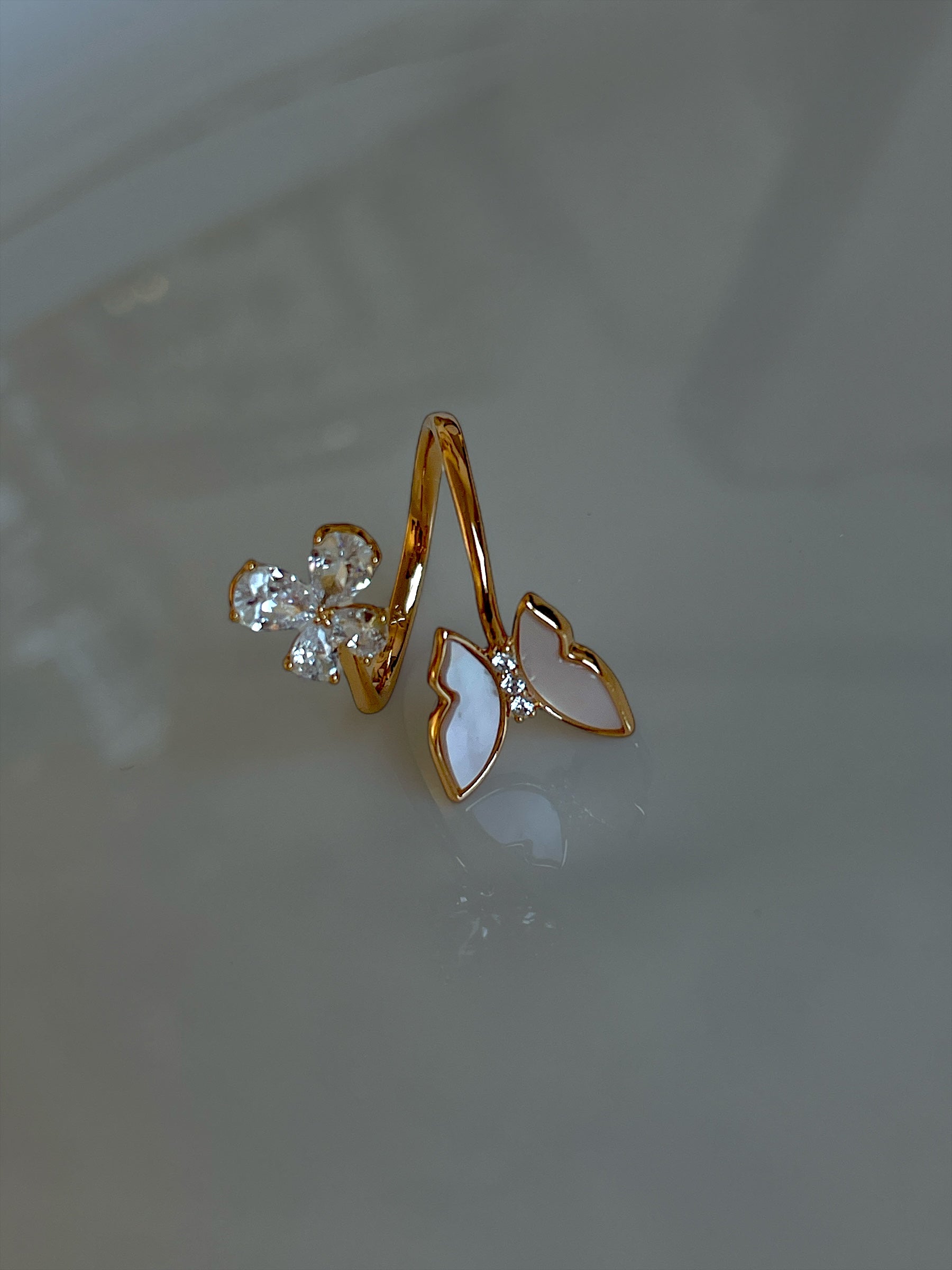 Butterfly Blossom Ring