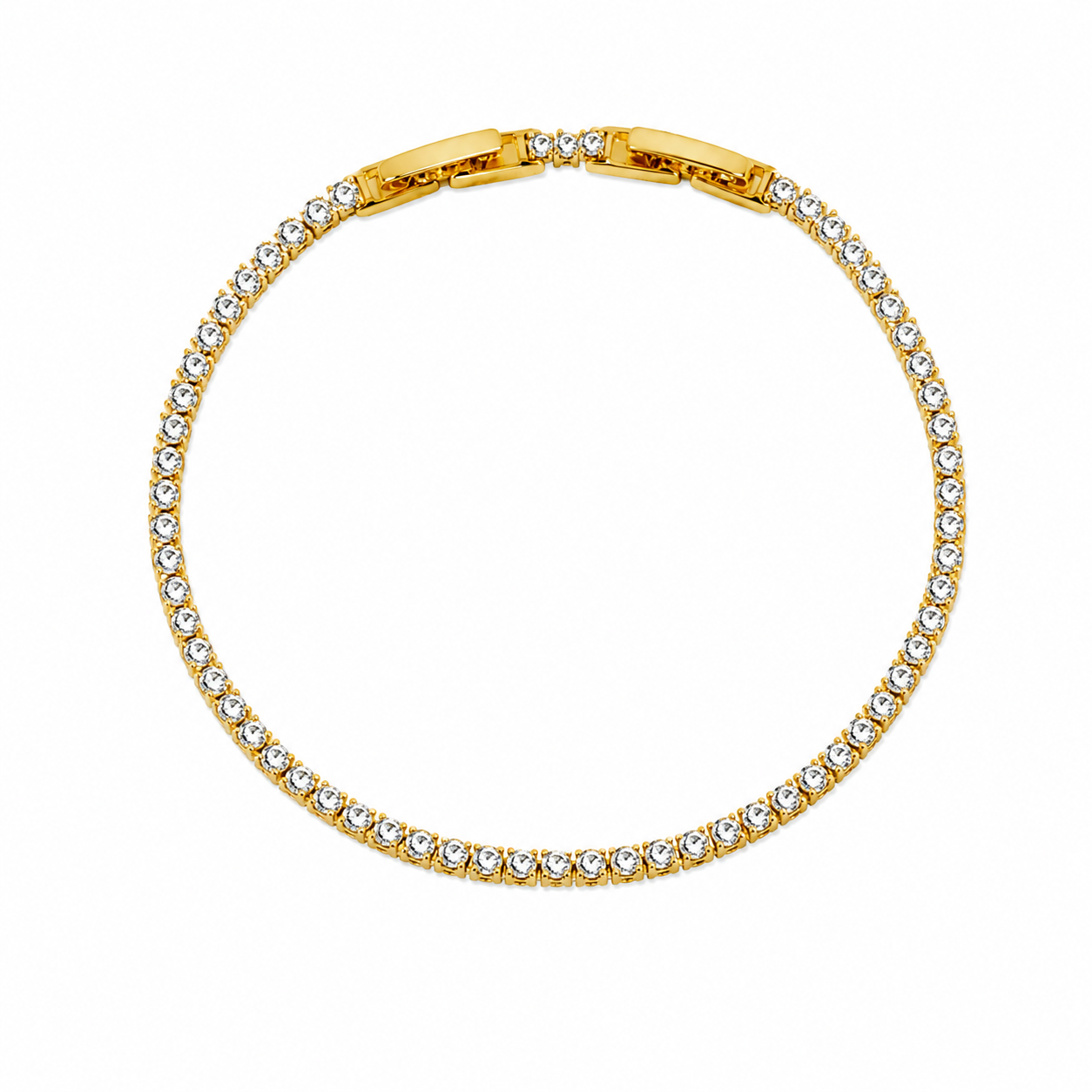 Mini Crystal Tennis Armband