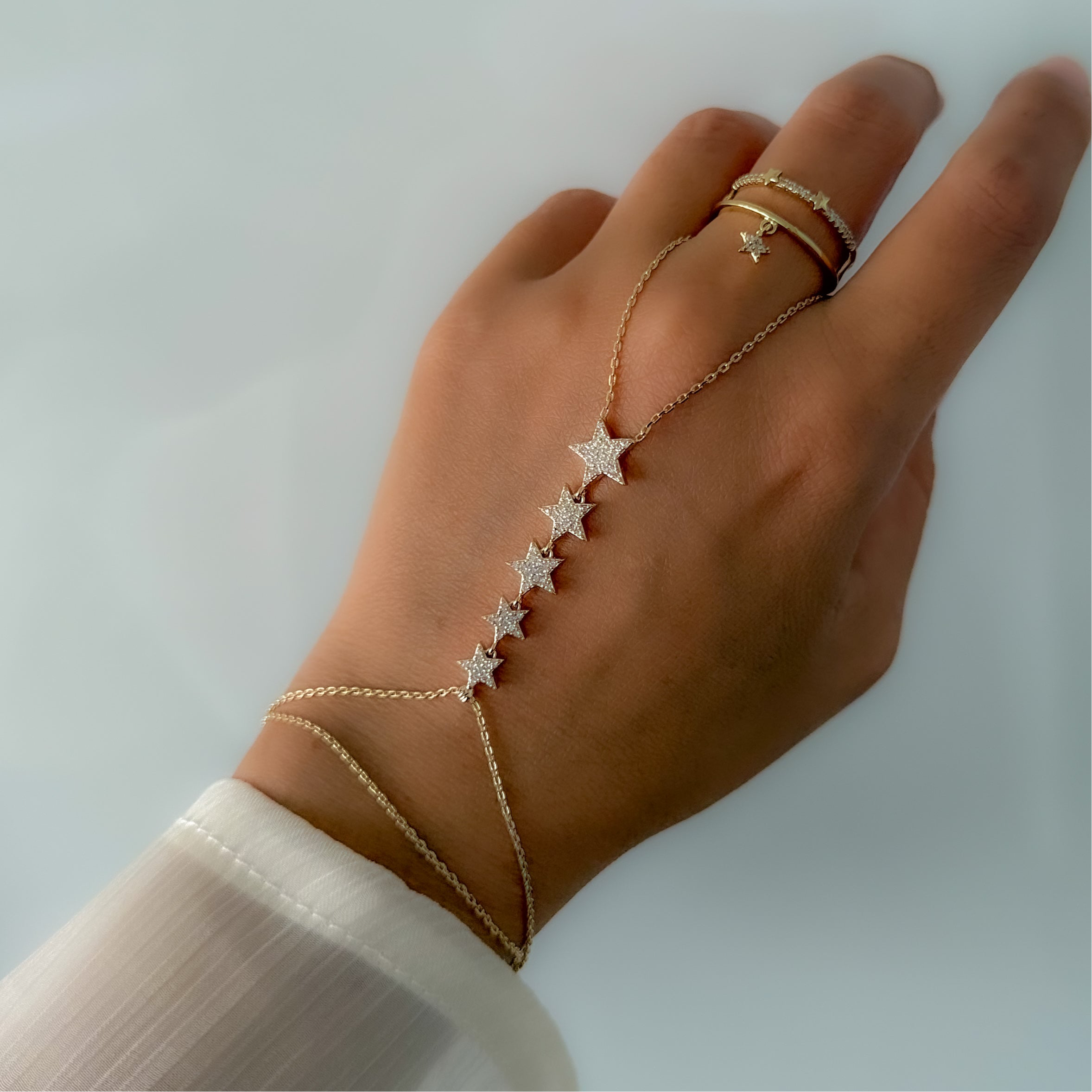 Galaxy Glanz Handkette