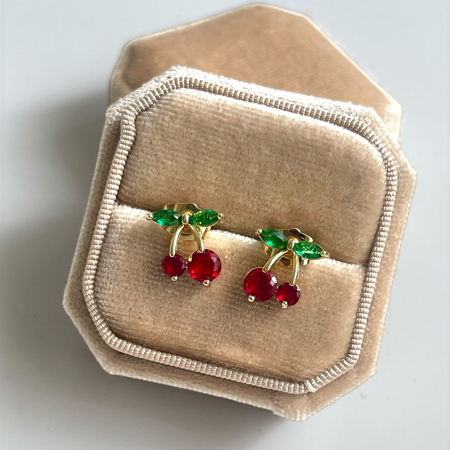 Red Cherry Glam Ohrringe