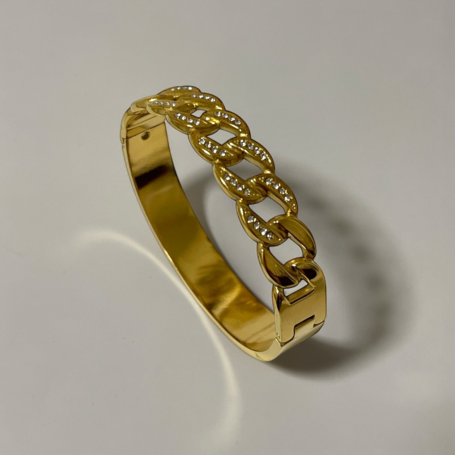 Golden Chain Luxe Armreif