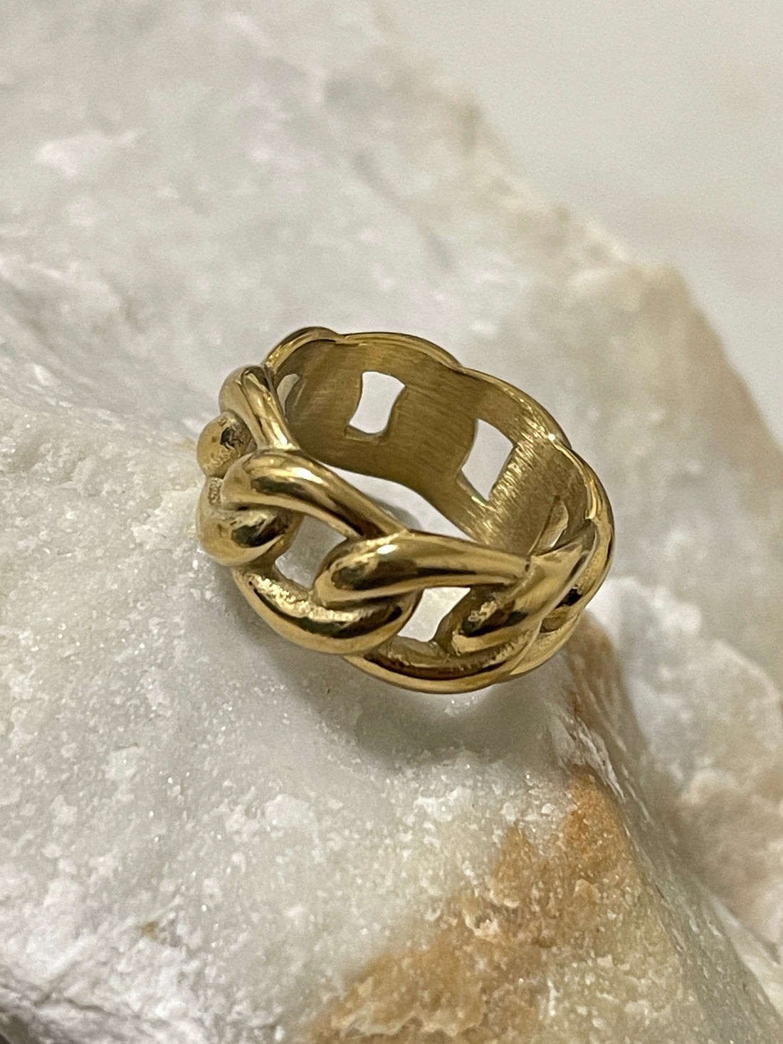 Golden Glow Ring