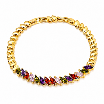 Colorful Marquise Armband