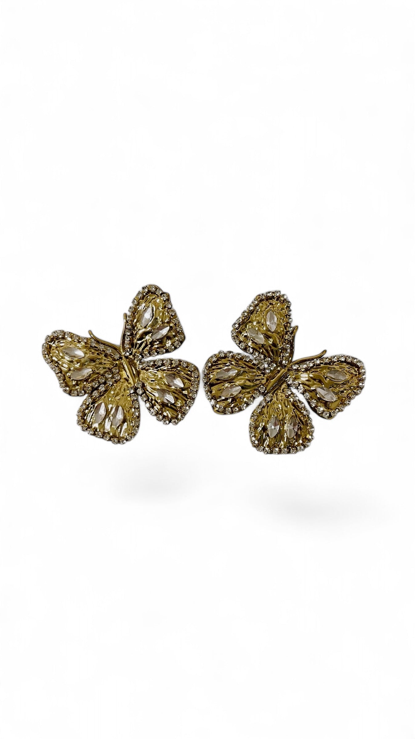 Golden Butterfly Luxe Ohrringe