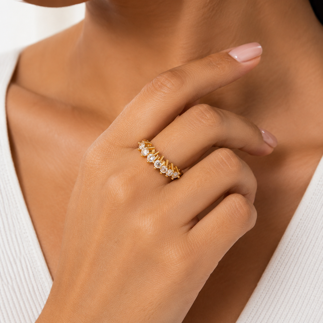 Golden Celestia Ring