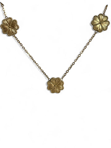 Golden Clover Kette