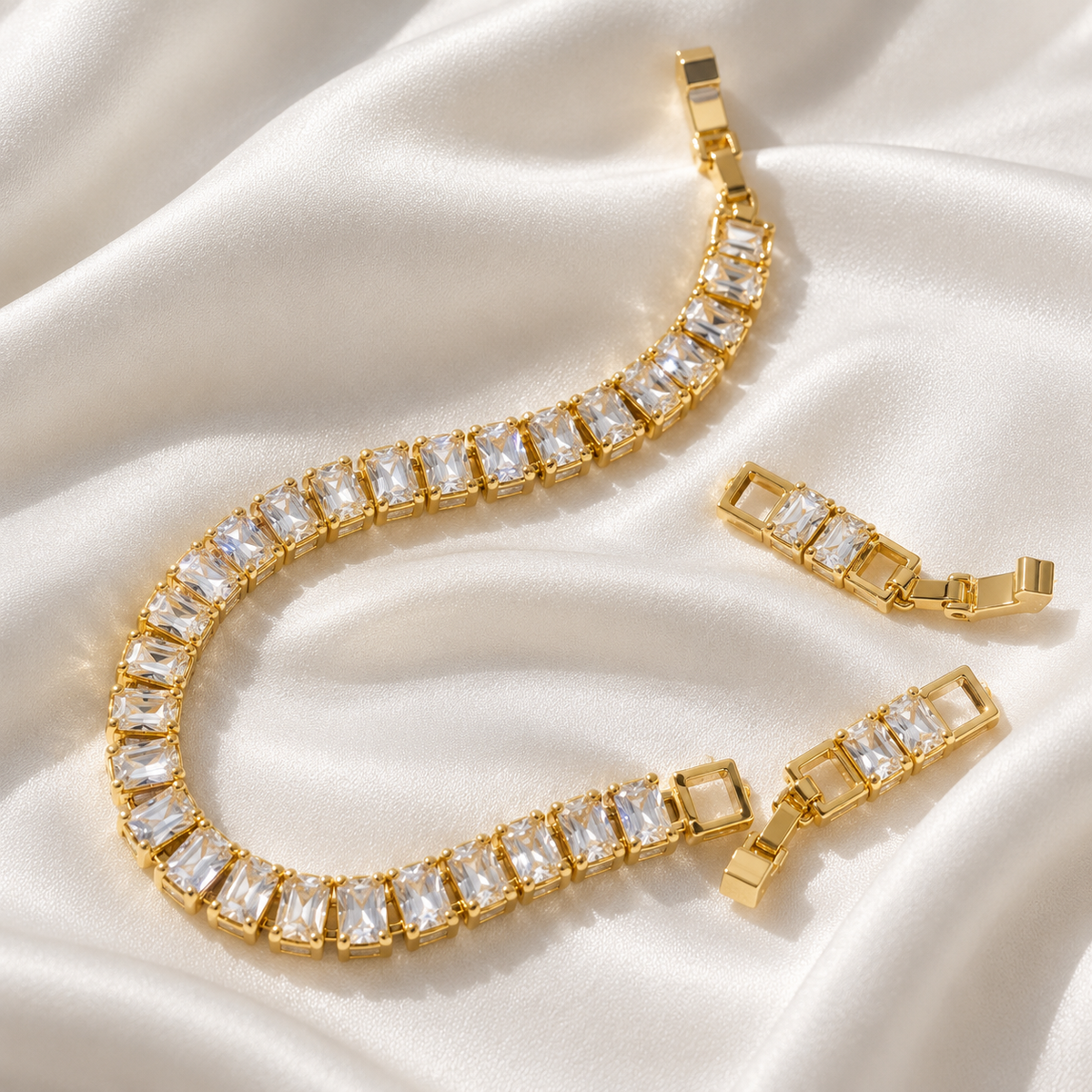 Premium Baguette Armband