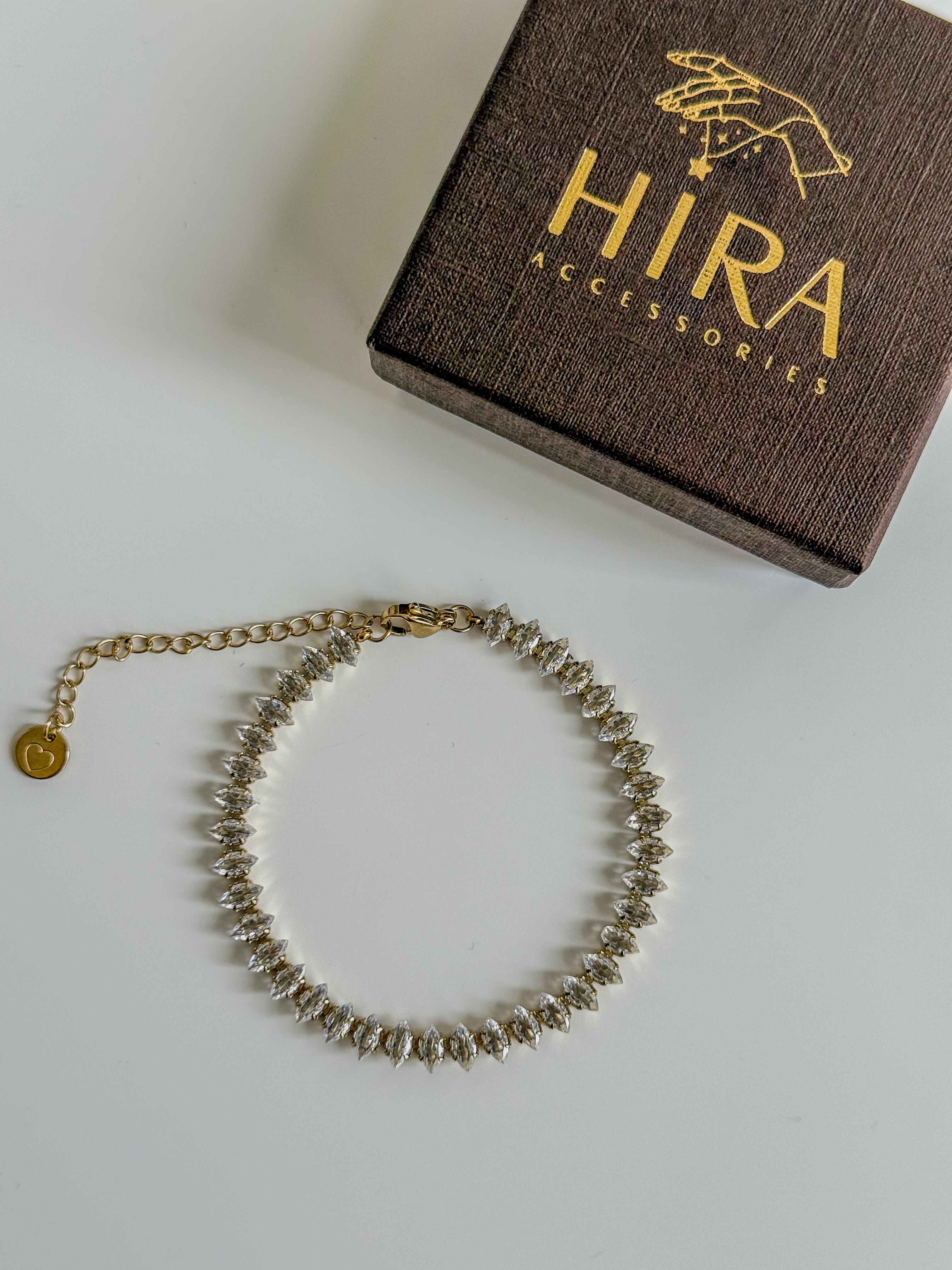 Kristall Funkel Armband