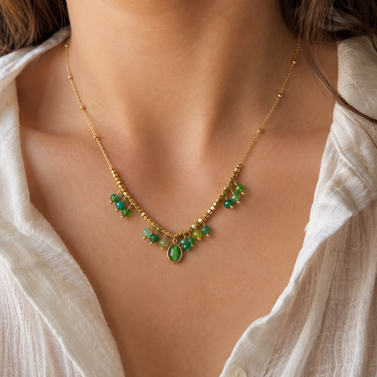 Emerald Muse Kette