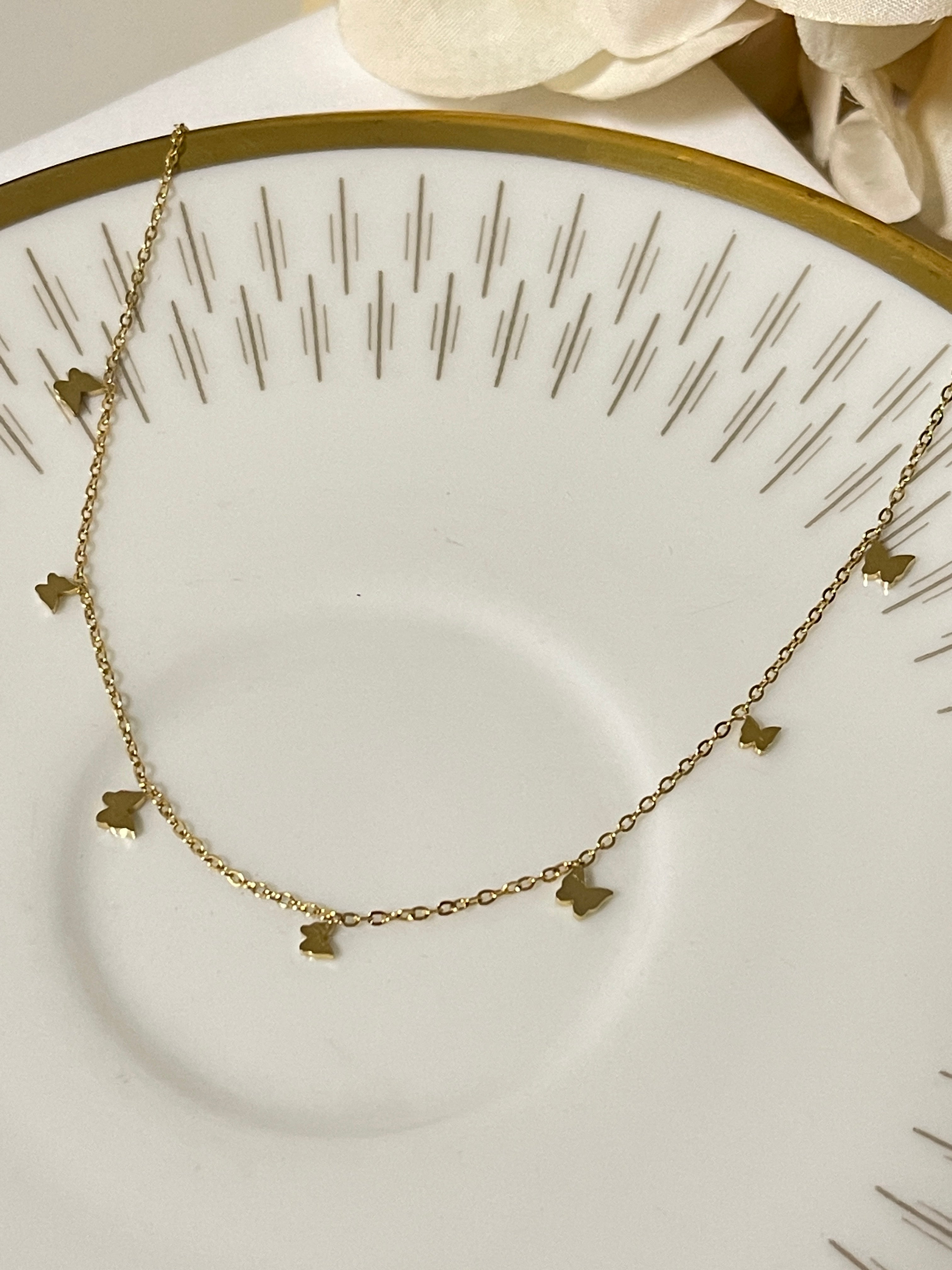 Mini Butterfly Fußkette