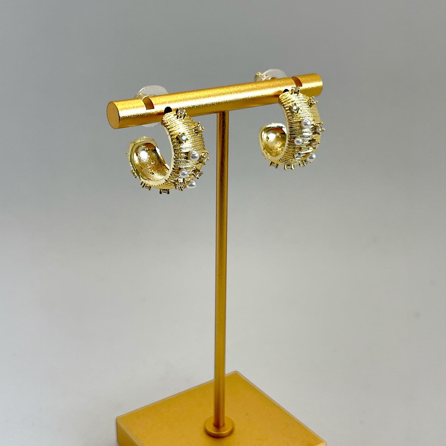 Golden Pearl Luxe Ohrringe