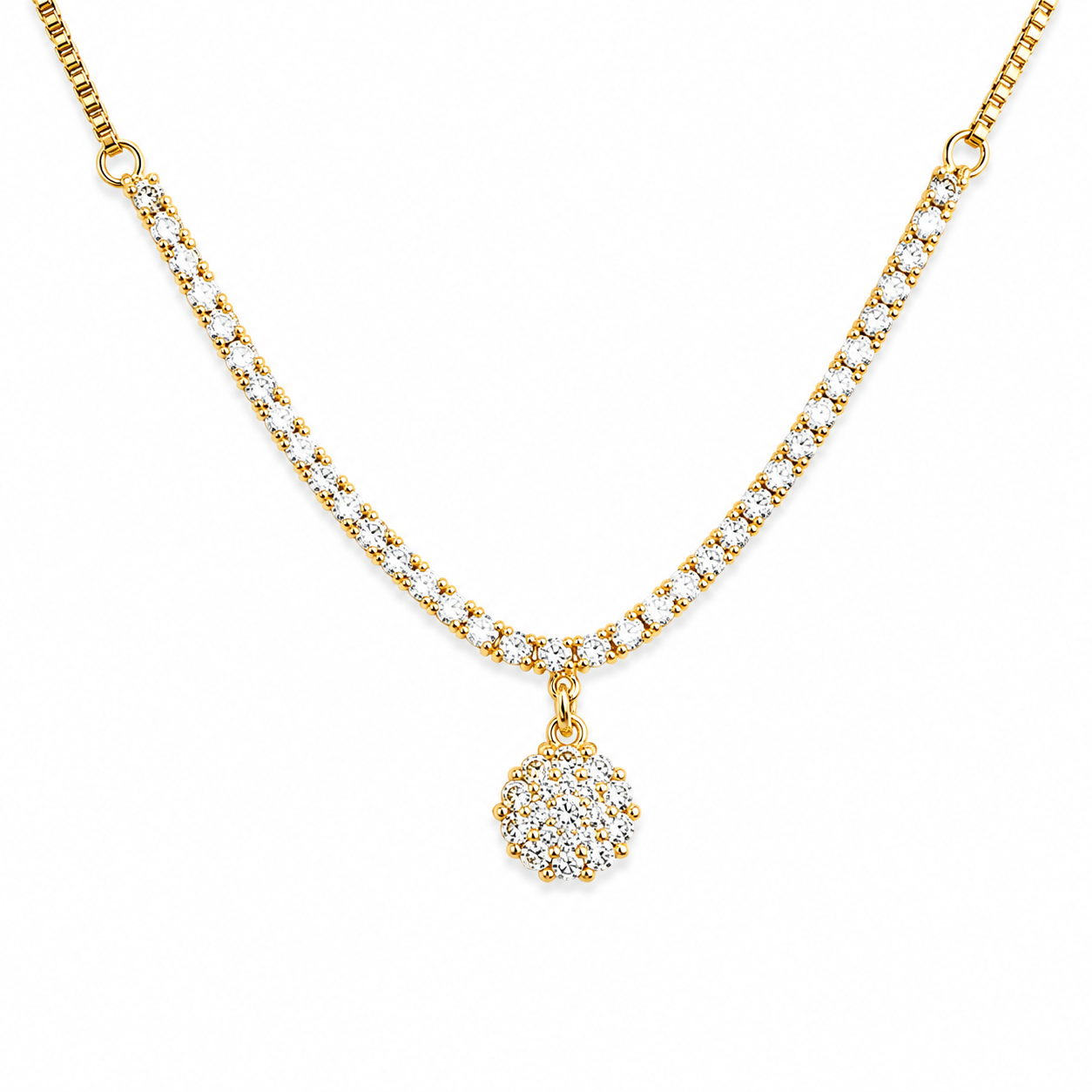 Lumière Tennis Kette