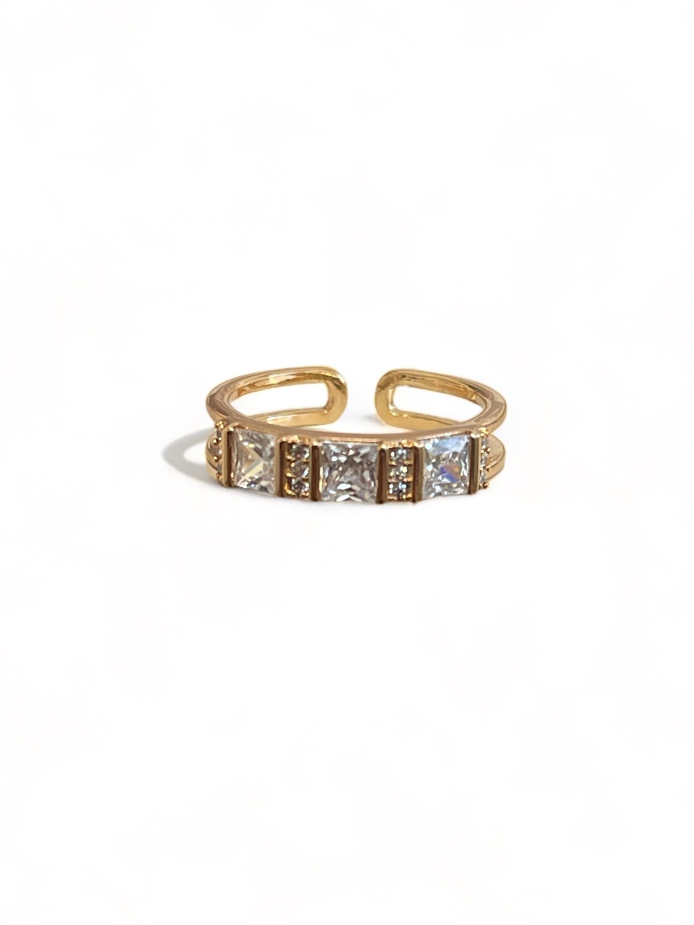 Goldenen Quadrat Ring