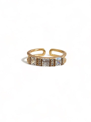 Goldenen Quadrat Ring