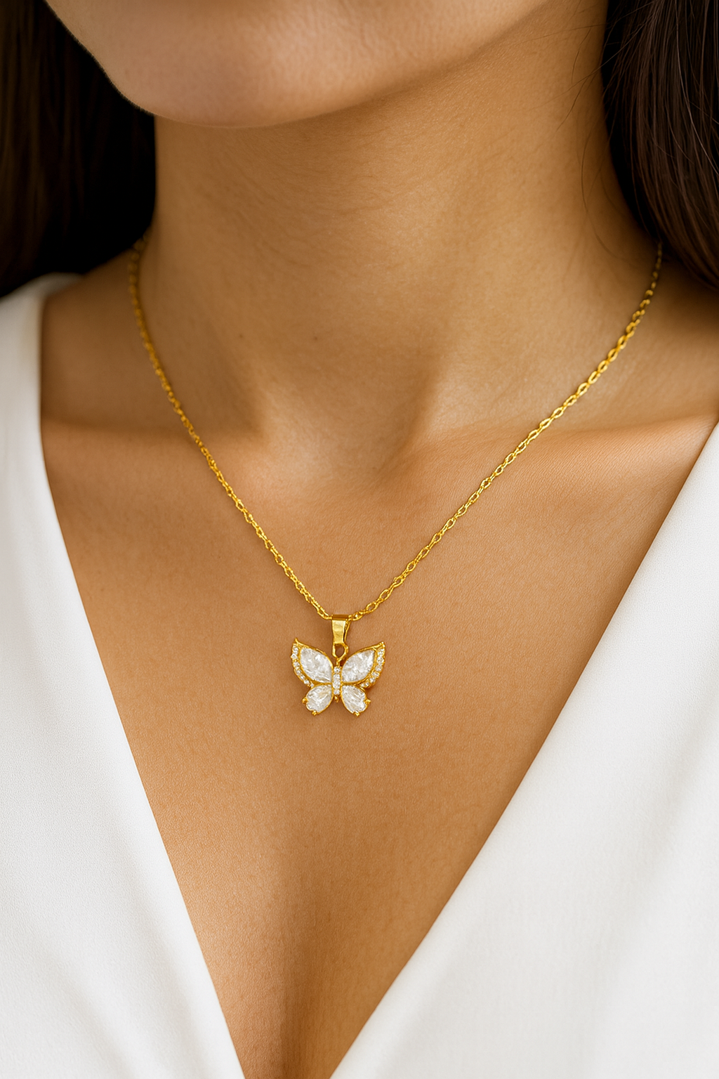 Butterfly Glow Kette