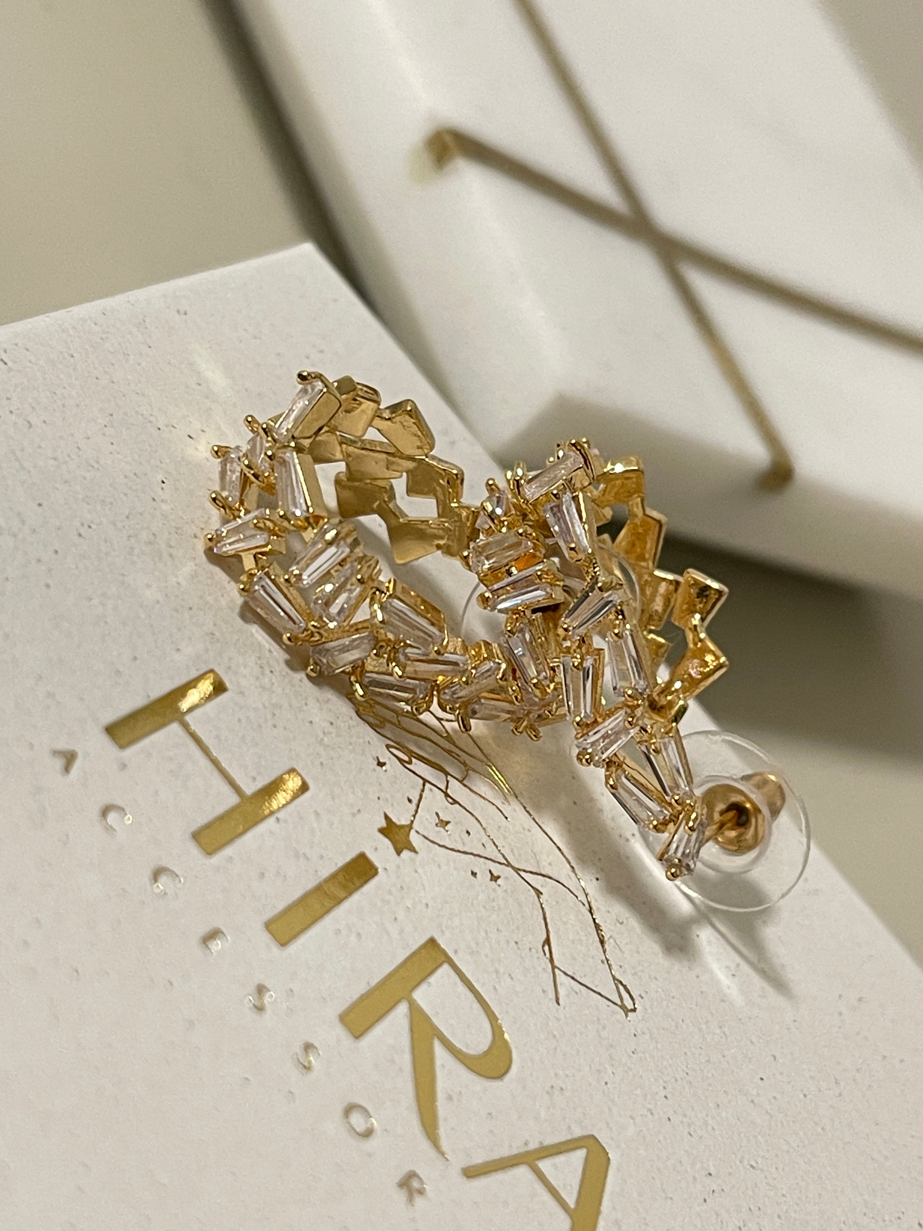 Oval Zauber Ohrringe