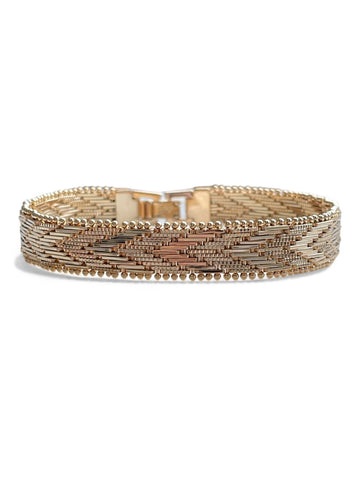 Golden Weave Armband