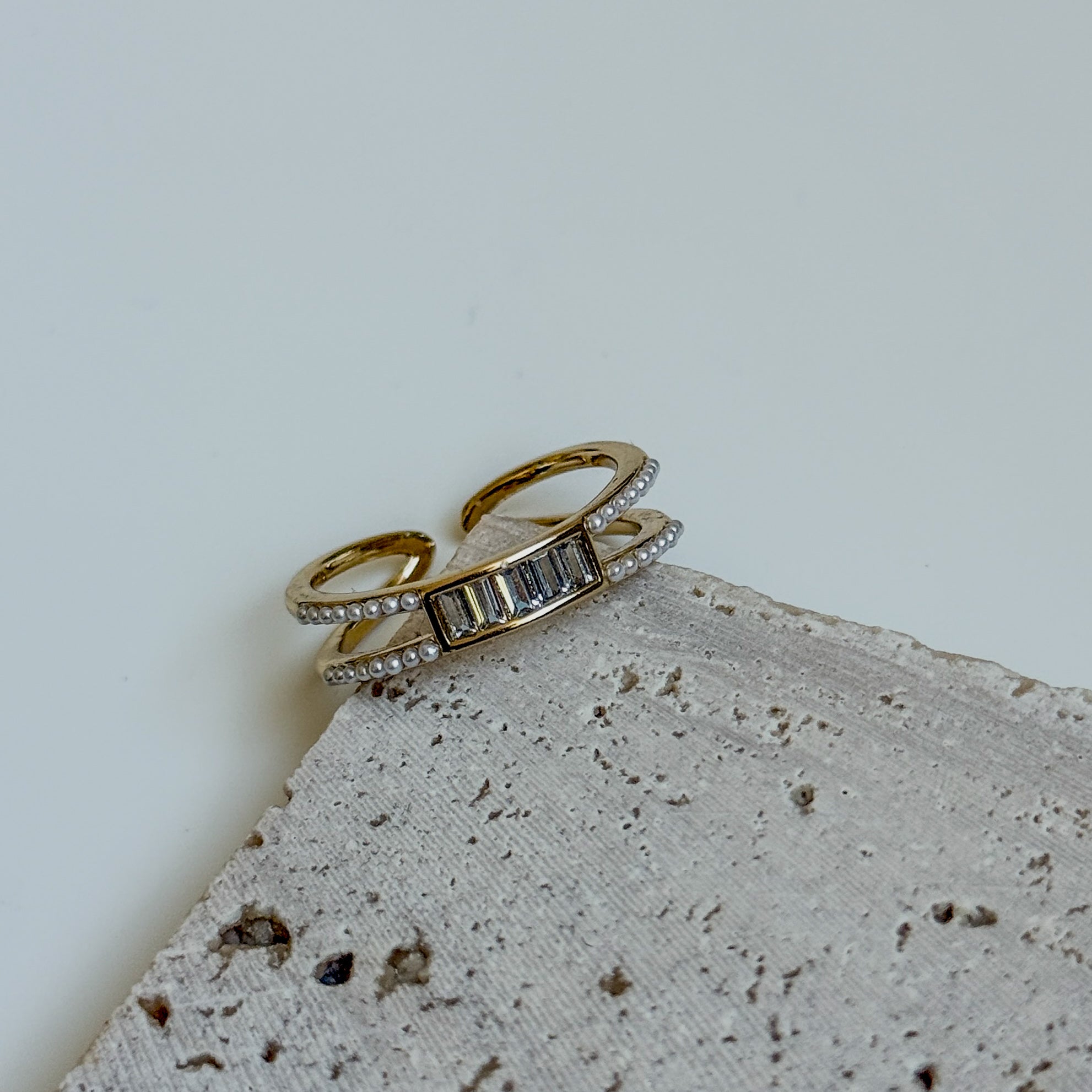 Radiant Line Ring