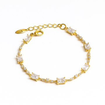 Radiant Square Glam Armband