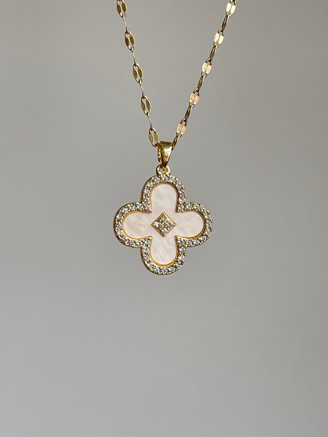 Diamond Clover Kette