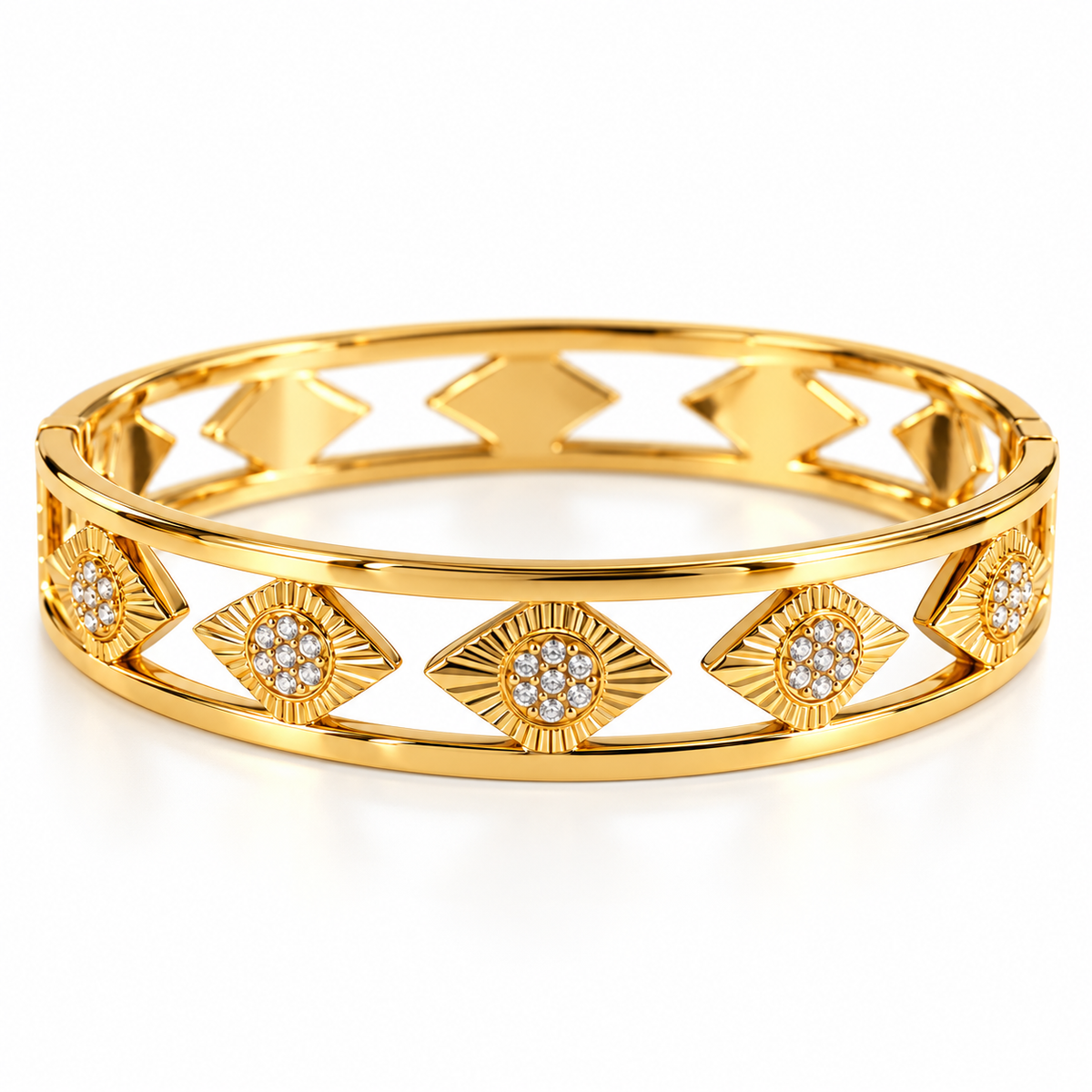 Golden Eye Armreif