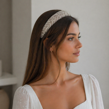 Pearl Radiance Handmade Haarreif