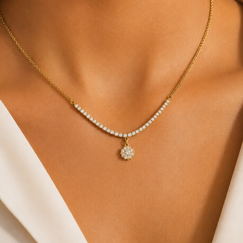 Lumière Tennis Kette
